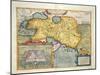 The Expedition of Alexander the Great, from the 'Theatrum Orbis Terrarum', 1603-Abraham Ortelius-Mounted Giclee Print