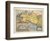 The Expedition of Alexander the Great, from the 'Theatrum Orbis Terrarum', 1603-Abraham Ortelius-Framed Giclee Print