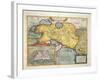 The Expedition of Alexander the Great, from the 'Theatrum Orbis Terrarum', 1603-Abraham Ortelius-Framed Giclee Print