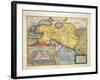 The Expedition of Alexander the Great, from the 'Theatrum Orbis Terrarum', 1603-Abraham Ortelius-Framed Giclee Print