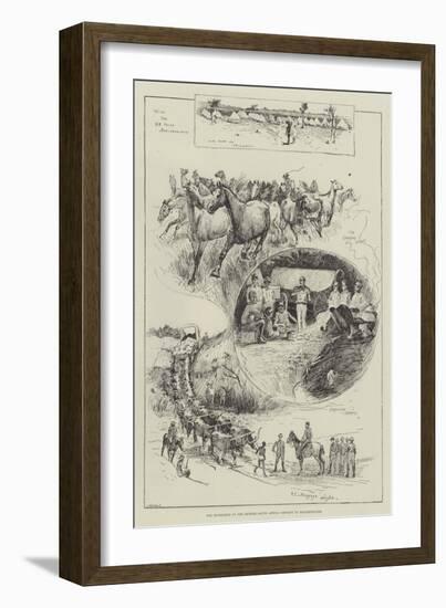 The Expedition of the British South Africa Company to Matabeleland-Henry Charles Seppings Wright-Framed Giclee Print