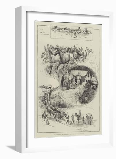 The Expedition of the British South Africa Company to Matabeleland-Henry Charles Seppings Wright-Framed Giclee Print