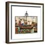 The Expedition of the French and Genoese to Barbary, 15th Century-null-Framed Giclee Print