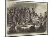 The Expedition to Abyssinia, Sir Robert Napier Entertained by the Prince of Tigre-null-Mounted Giclee Print