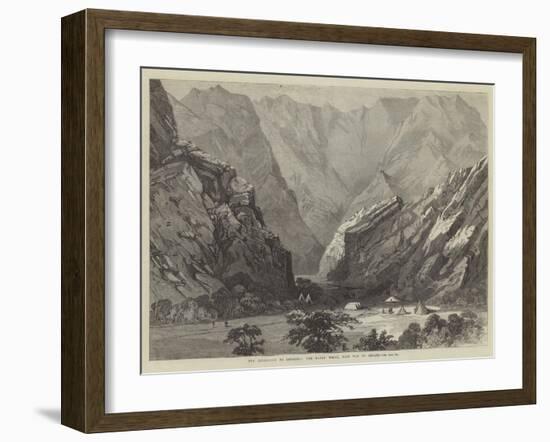 The Expedition to Abyssinia, the Mayen Wells, Half Way to Senafe-null-Framed Giclee Print