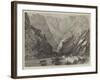 The Expedition to Abyssinia, the Mayen Wells, Half Way to Senafe-null-Framed Giclee Print