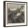 The Expedition to Abyssinia, Waterfall on the Mai Muna, Near Senafe-null-Framed Giclee Print