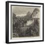 The Expedition to Abyssinia, Waterfall on the Mai Muna, Near Senafe-null-Framed Giclee Print