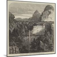 The Expedition to Abyssinia, Waterfall on the Mai Muna, Near Senafe-null-Mounted Giclee Print