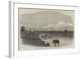 The Expedition to Bhootan, the Approach to the Himalayas at Julpigoree-null-Framed Giclee Print