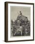 The Expedition to Burmah, an Elephant Battery in Action-Richard Caton Woodville II-Framed Giclee Print