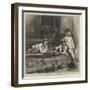 The Expedition to Upper Burma, King Theebaw and His Two Queens-null-Framed Giclee Print