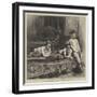 The Expedition to Upper Burma, King Theebaw and His Two Queens-null-Framed Giclee Print