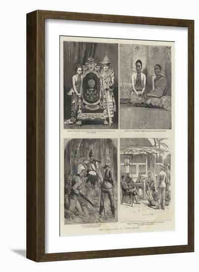 The Expedition to Upper Burma-null-Framed Giclee Print