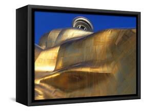 The Experience Music Project, Seattle, Washington, USA-William Sutton-Framed Stretched Canvas