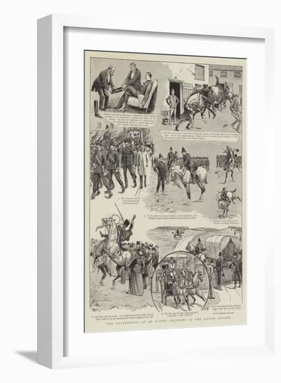 The Experiences of an Acting Adjutant at the Easter Review-null-Framed Giclee Print