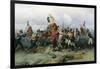 The Exploit of the Mounted Regiment in the Battle of Austerlitz, 1884-Bogdan Willewalde-Framed Giclee Print