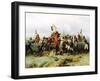 The Exploit of the Mounted Regiment in the Battle of Austerlitz, 1884-Gottfried Willewalde-Framed Giclee Print