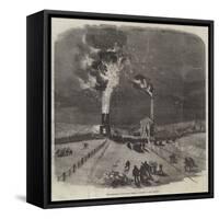 The Explosion at Lund Hill Colliery, Barnsley-null-Framed Stretched Canvas