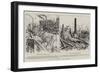 The Explosion at St Helens-null-Framed Giclee Print