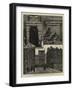 The Explosion at the Office of the Local Government Board, Whitehall-null-Framed Giclee Print