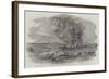 The Explosion of the Right Siege-Train, Near Inkerman Mill-Edward Angelo Goodall-Framed Giclee Print