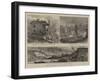 The Explosion on the Regent's Canal-null-Framed Giclee Print