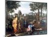 The Exposition of Moses, 1654-Nicolas Poussin-Mounted Giclee Print