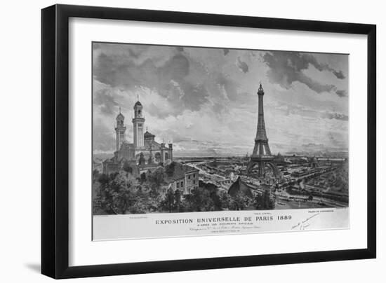 The Exposition Universelle of 1889-Louis Tauzin-Framed Premium Giclee Print