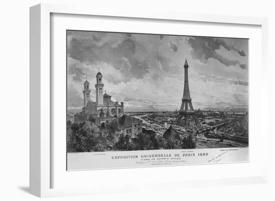 The Exposition Universelle of 1889-Louis Tauzin-Framed Giclee Print