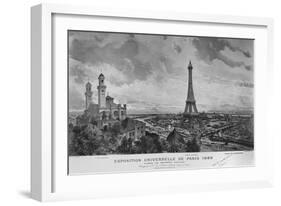 The Exposition Universelle of 1889-Louis Tauzin-Framed Giclee Print