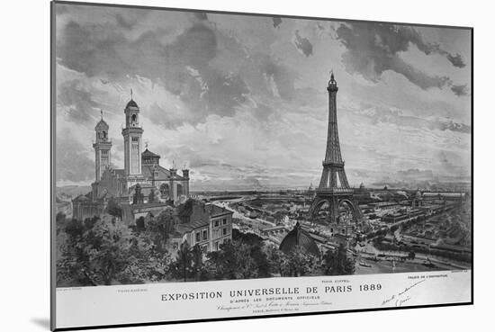 The Exposition Universelle of 1889-Louis Tauzin-Mounted Giclee Print