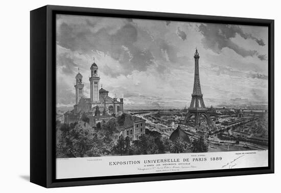 The Exposition Universelle of 1889-Louis Tauzin-Framed Stretched Canvas