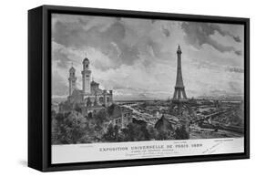 The Exposition Universelle of 1889-Louis Tauzin-Framed Stretched Canvas
