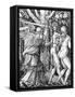 The Expulsion from Paradise, 1510-Albrecht Dürer-Framed Stretched Canvas