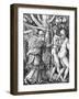 The Expulsion from Paradise, 1510-Albrecht Dürer-Framed Giclee Print