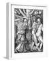 The Expulsion from Paradise, 1510-Albrecht Dürer-Framed Giclee Print