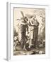 The Expulsion from Paradise, 1510-Lucas van Leyden-Framed Giclee Print