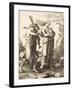 The Expulsion from Paradise, 1510-Lucas van Leyden-Framed Giclee Print