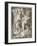 The Expulsion from Paradise, 1543-Hans Sebald Beham-Framed Giclee Print