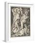 The Expulsion from Paradise, 1543-Hans Sebald Beham-Framed Giclee Print