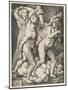 The Expulsion from Paradise, 1543-Hans Sebald Beham-Mounted Giclee Print