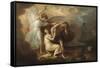 The Expulsion of Adam and Eve from Paradise, 1791-Benjamin West-Framed Stretched Canvas