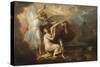The Expulsion of Adam and Eve from Paradise, 1791-Benjamin West-Stretched Canvas