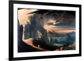 The Expulsion of Adam and Eve from Paradise, 1823-27-John Martin-Framed Giclee Print