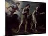 The Expulsion of Adam and Eve from Paradise-Francesco Curradi-Mounted Giclee Print