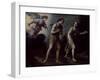 The Expulsion of Adam and Eve from Paradise-Francesco Curradi-Framed Giclee Print