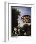 The Expulsion of Adam and Eve-Domenichino-Framed Giclee Print