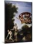 The Expulsion of Adam and Eve-Domenichino-Mounted Giclee Print