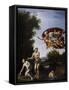 The Expulsion of Adam and Eve-Domenichino-Framed Stretched Canvas